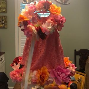 Custom flower fairy costume!